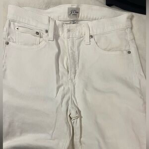J Crew White Skinny Jeans Size 29